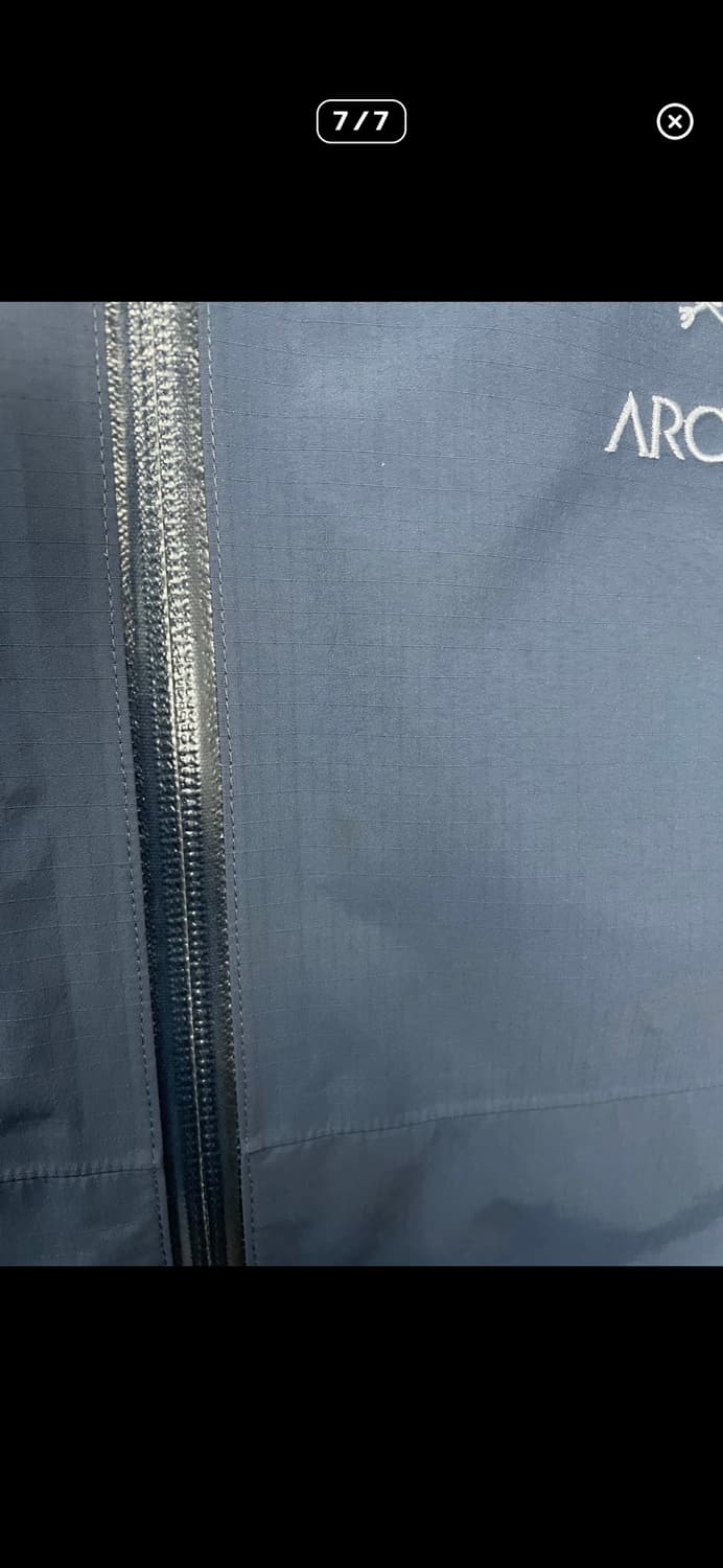 아크테릭스 베타 네이비 바람막이 자켓 A3613 상품이미지7