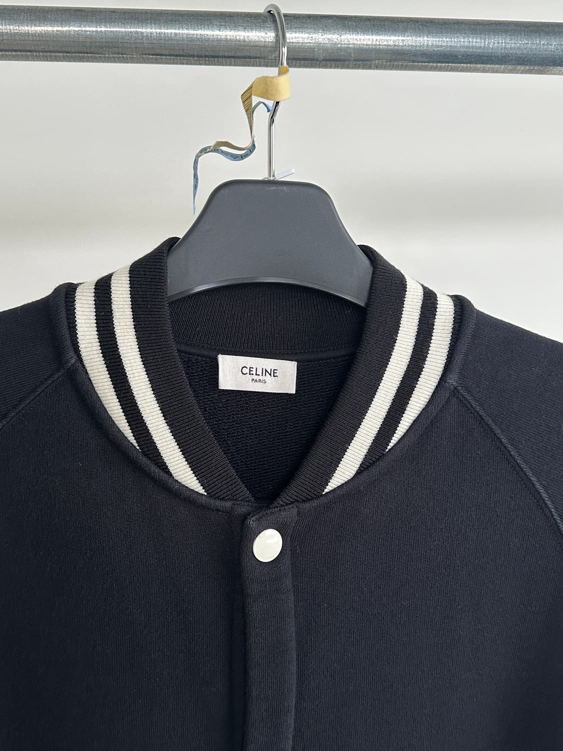 셀린느 로고 테디 봄버 블루종 자켓 상품이미지4