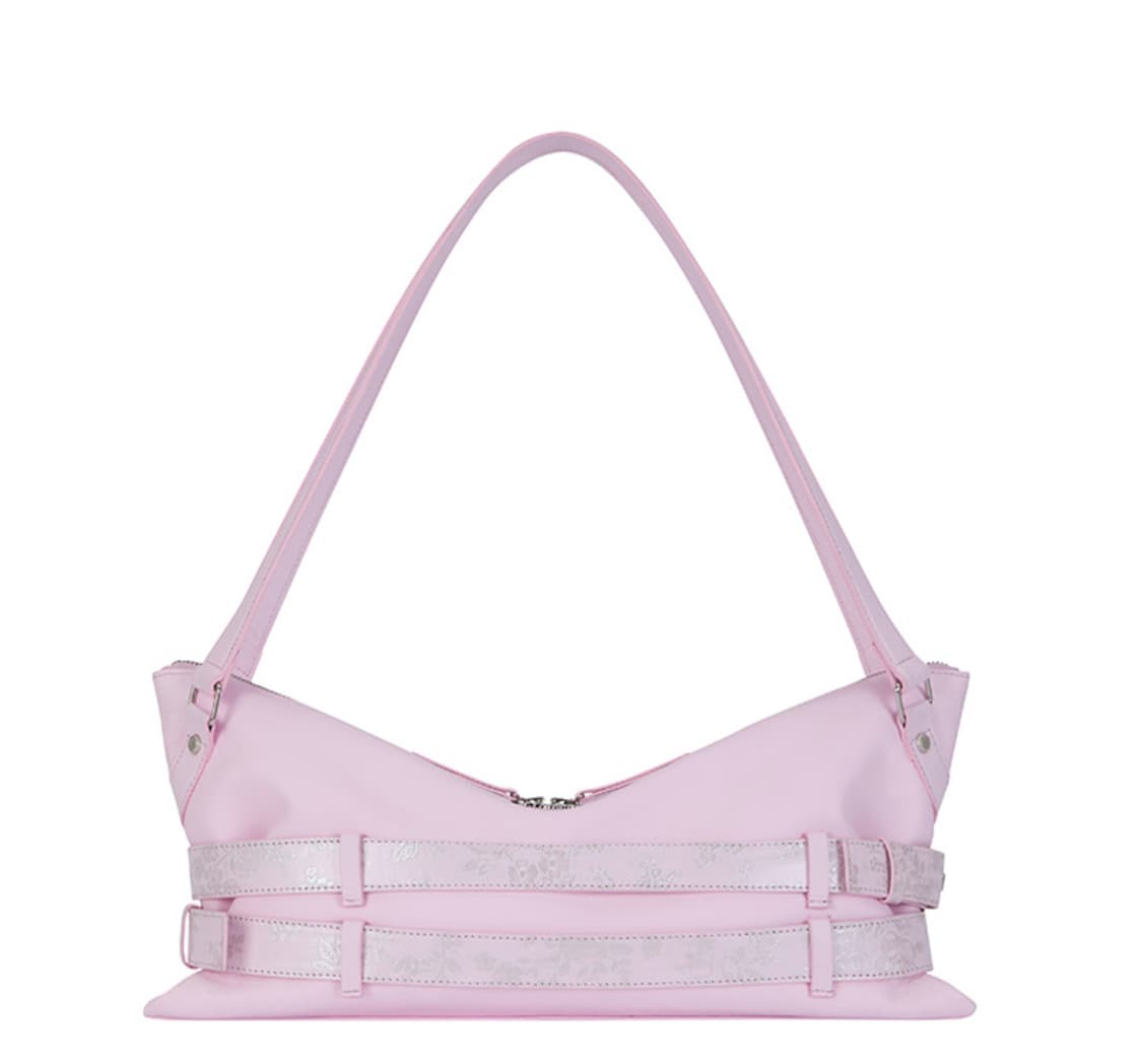(새상품) SY ROSE BELT SHOULDER BAG(PINK)  상품이미지3