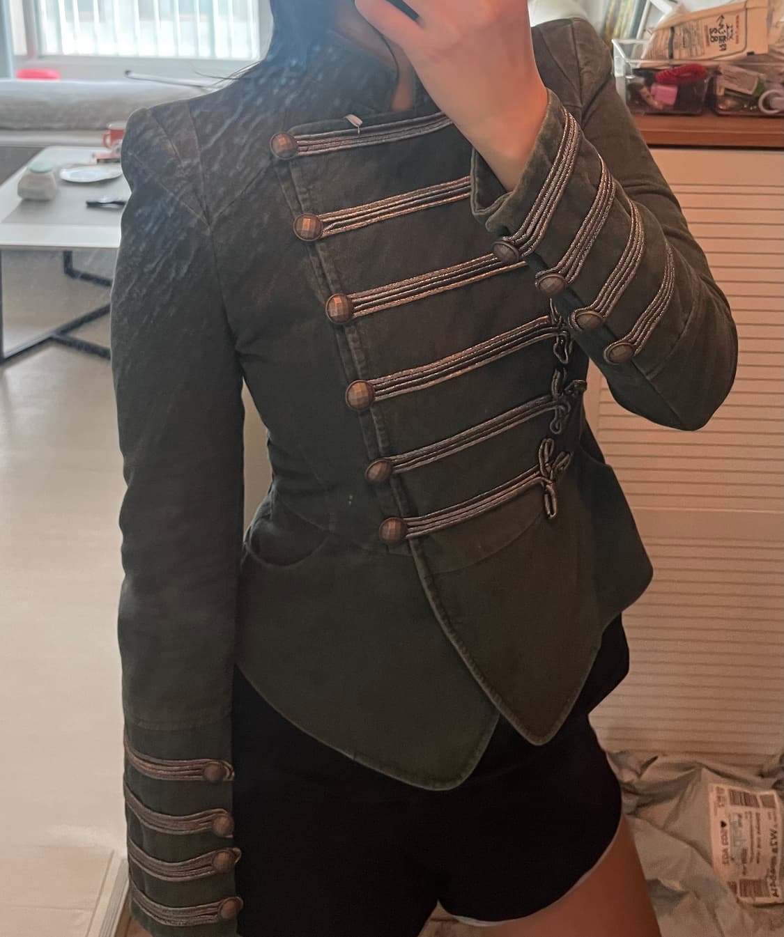 2000초반 나폴레옹자켓 착샷있음 안팔리면 소장 상품이미지5