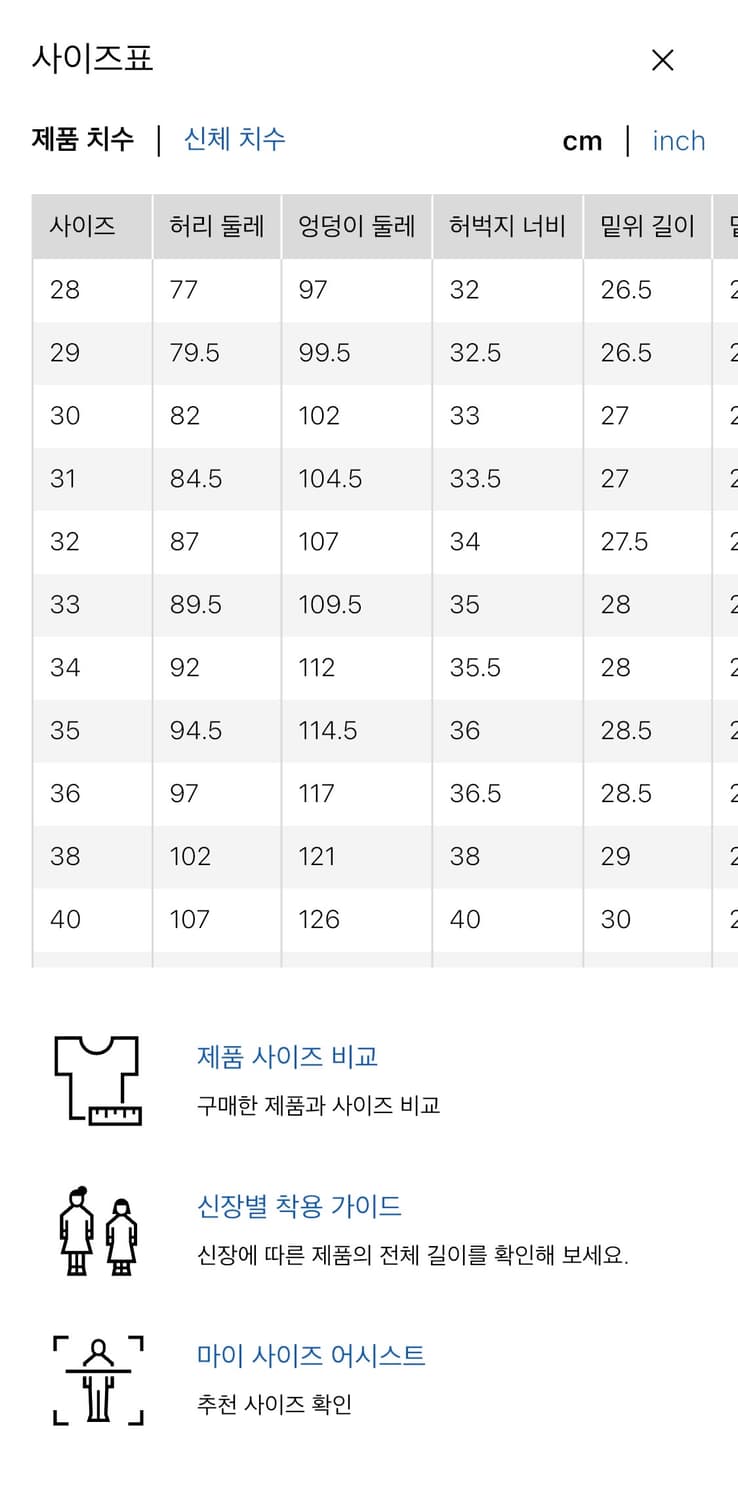 JW Anderson 유니클로 스트레이트진32 상품이미지4