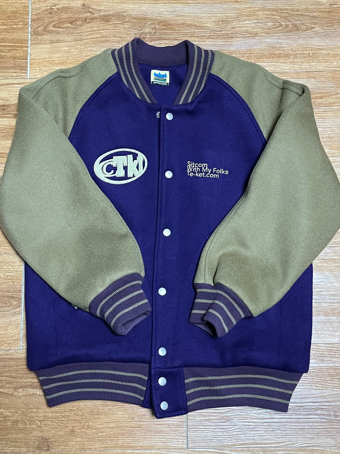 Teket 바시티 퍼플 m 상품이미지1