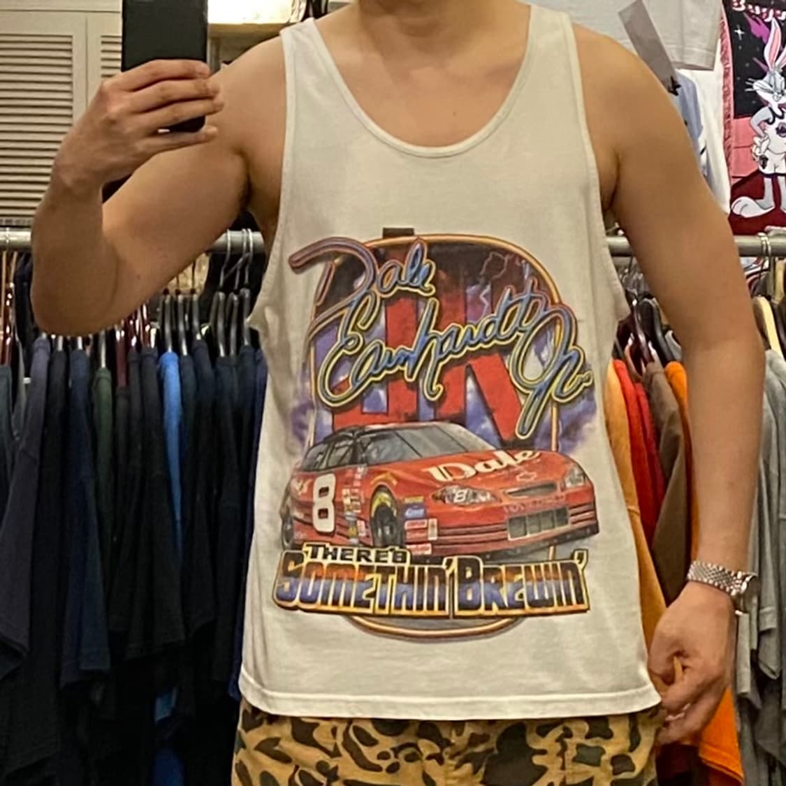 레어 90s USA 나스카 레이싱 나시티 상품이미지1