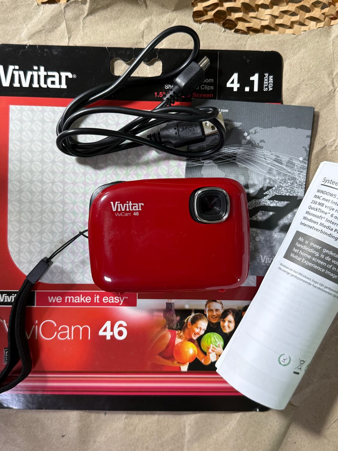 단순개봉) Vivitar vivicam 46 비비타 비비캠 상품이미지1