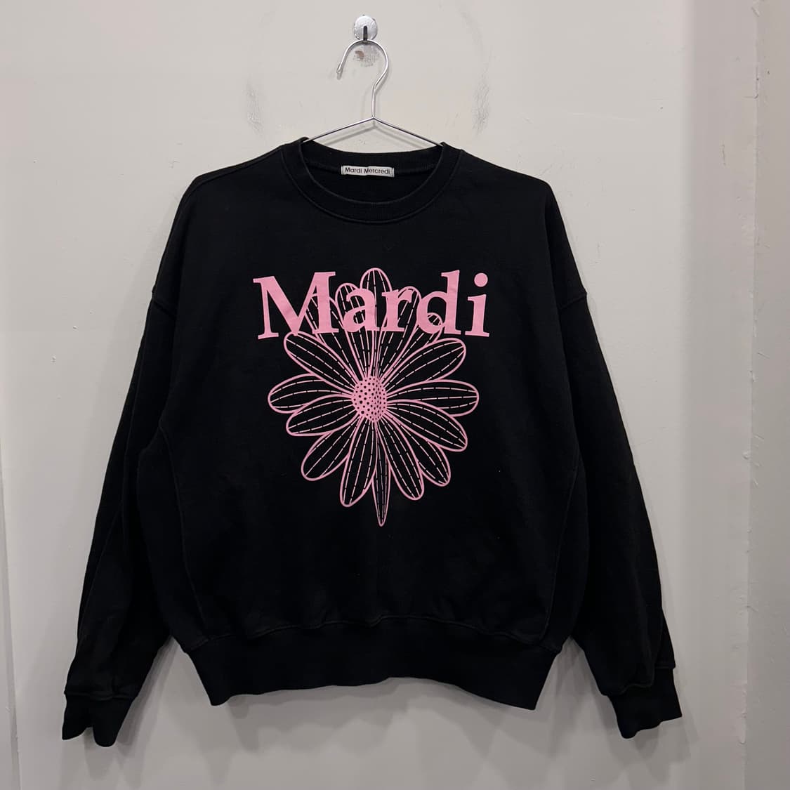 마르디메크르디 플라워 헤비코튼 맨투맨 상품이미지2