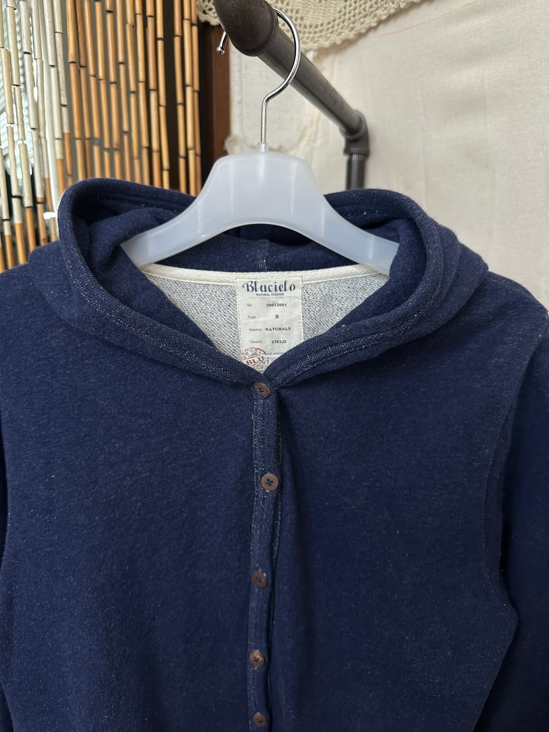 blucielo hoody cardigan 상품이미지2