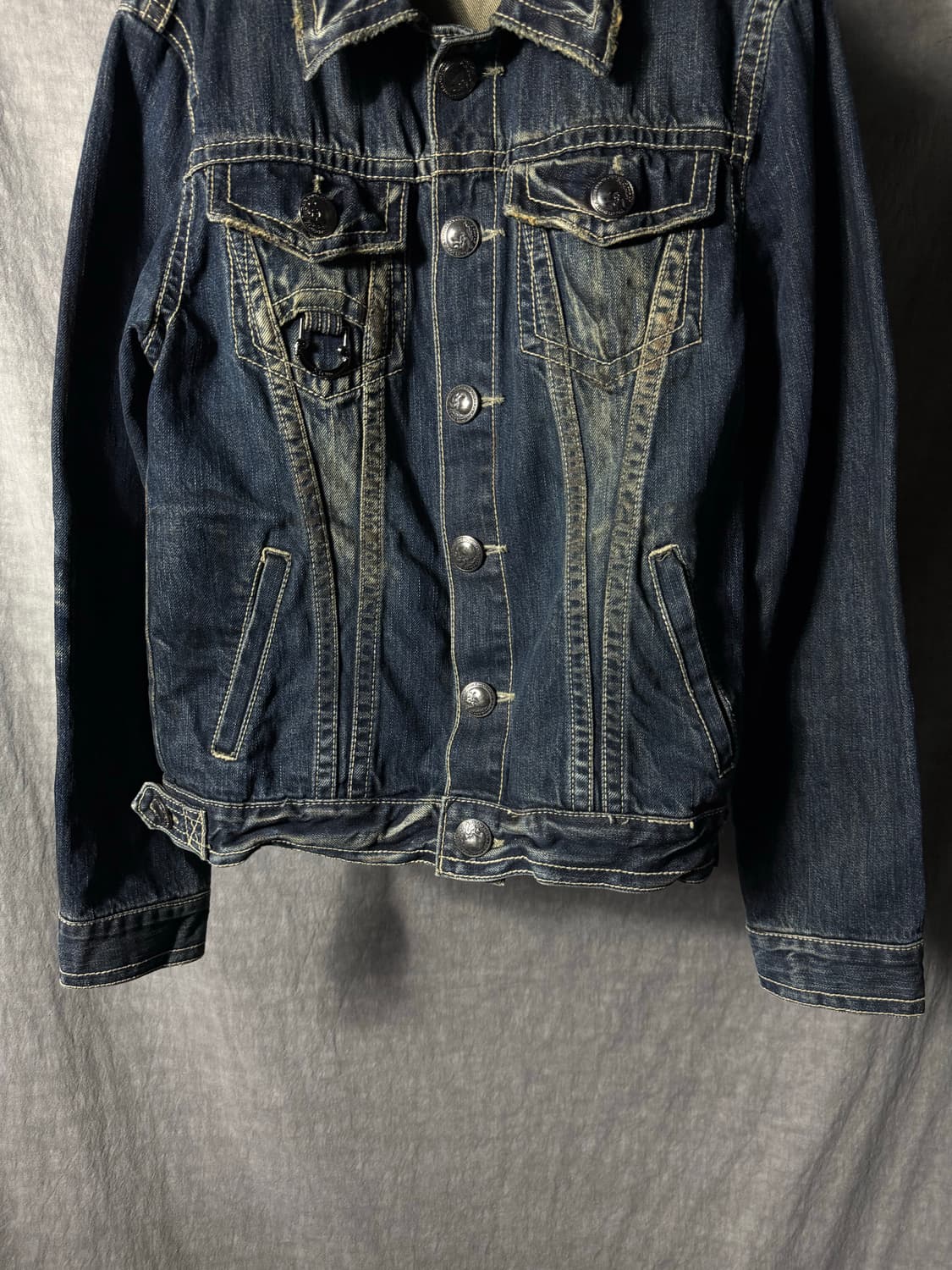 Xfrm “FASTLANE” Rhinestone Denim Jacket  상품이미지4