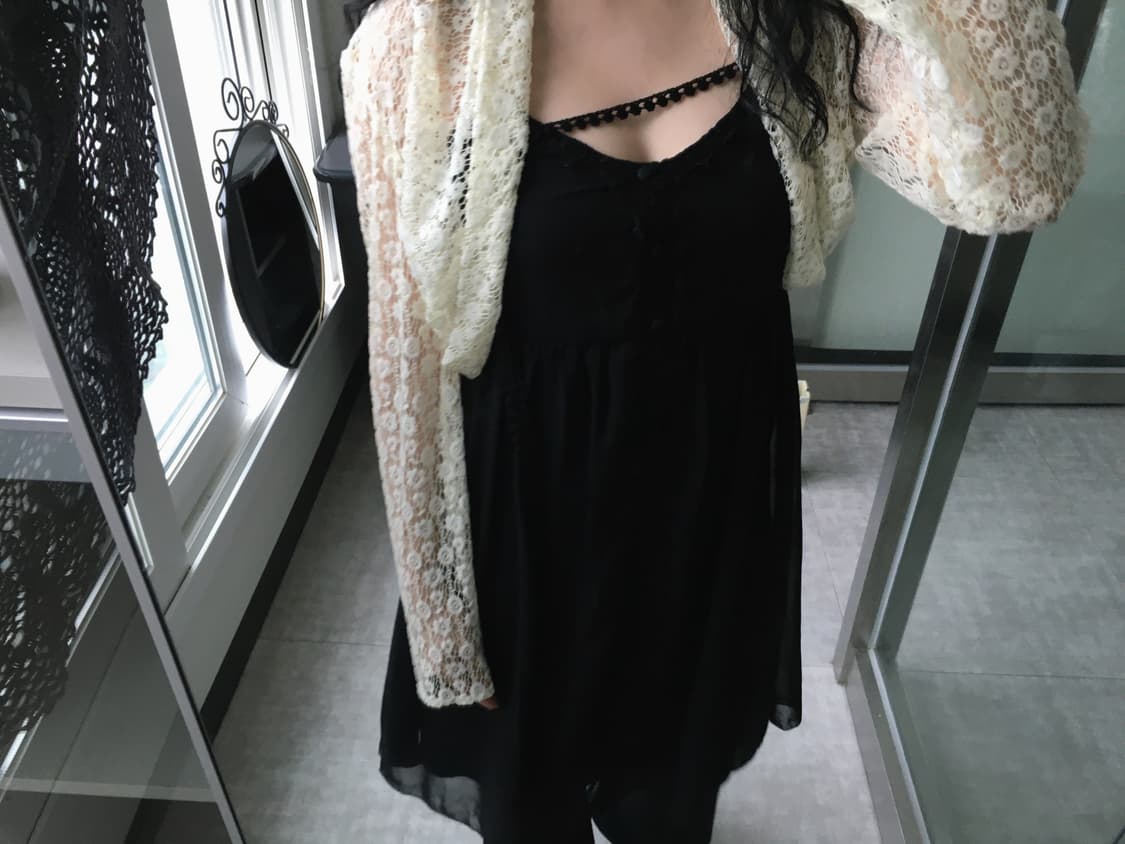 lace strap dress 상품이미지4