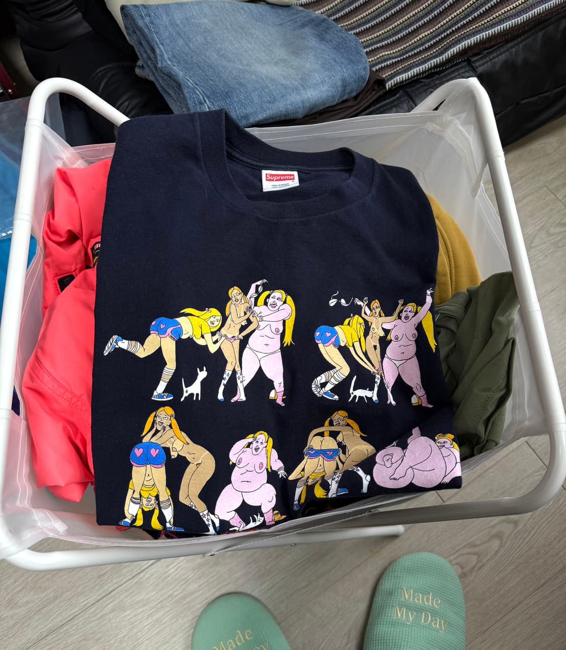 04ss 올드 슈프림 토드 제임스 반팔 티셔츠 상품이미지1