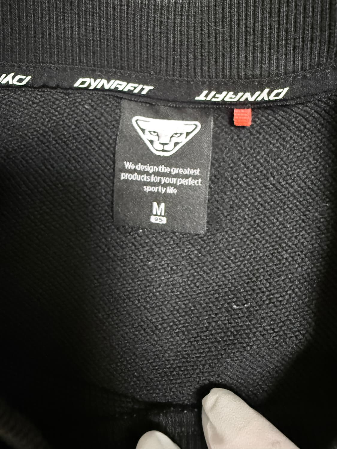 다이나핏 배색 맨투맨 블랙 95 데일리 상품이미지4