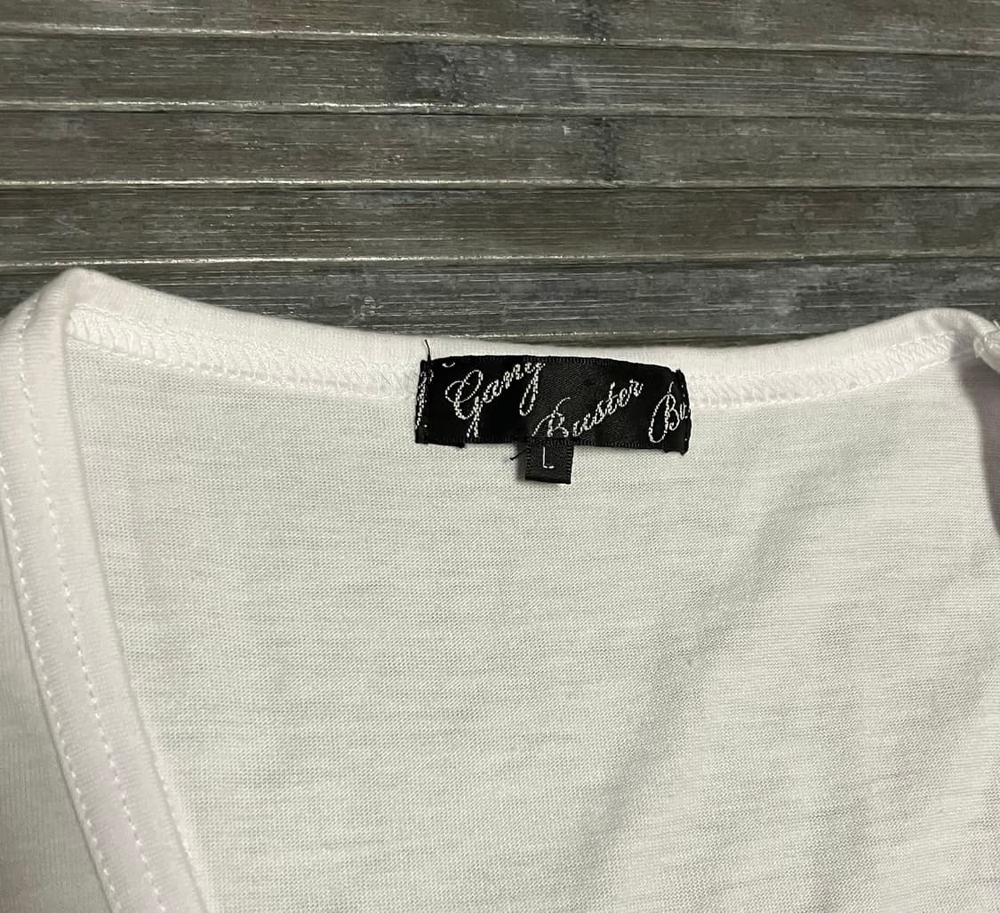 Y2K skull cross print sleeveless 상품이미지3