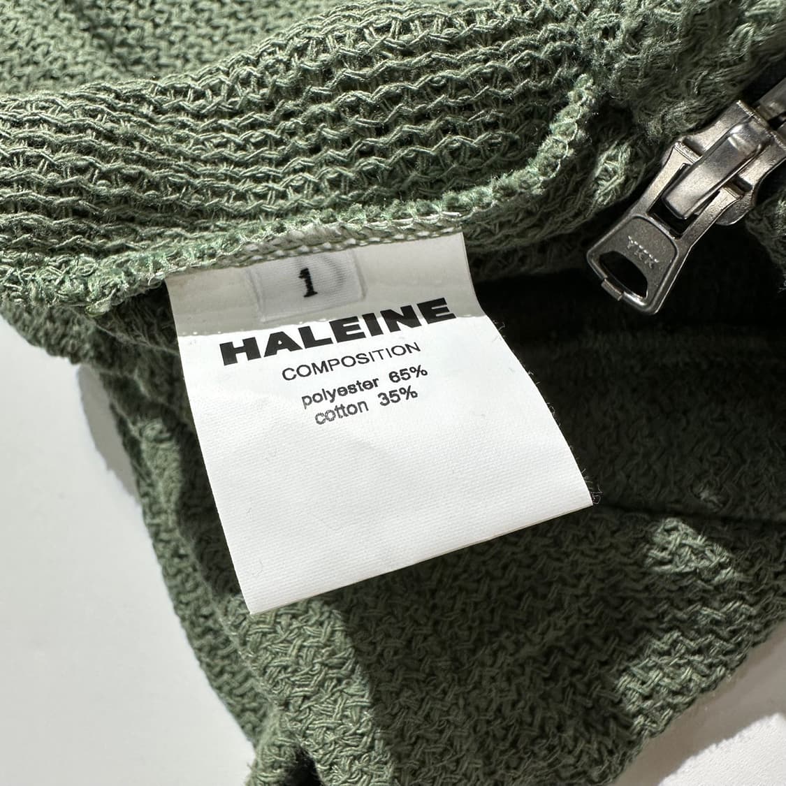 (새상품) 알렌느 투웨이 니트 집업 상품이미지7