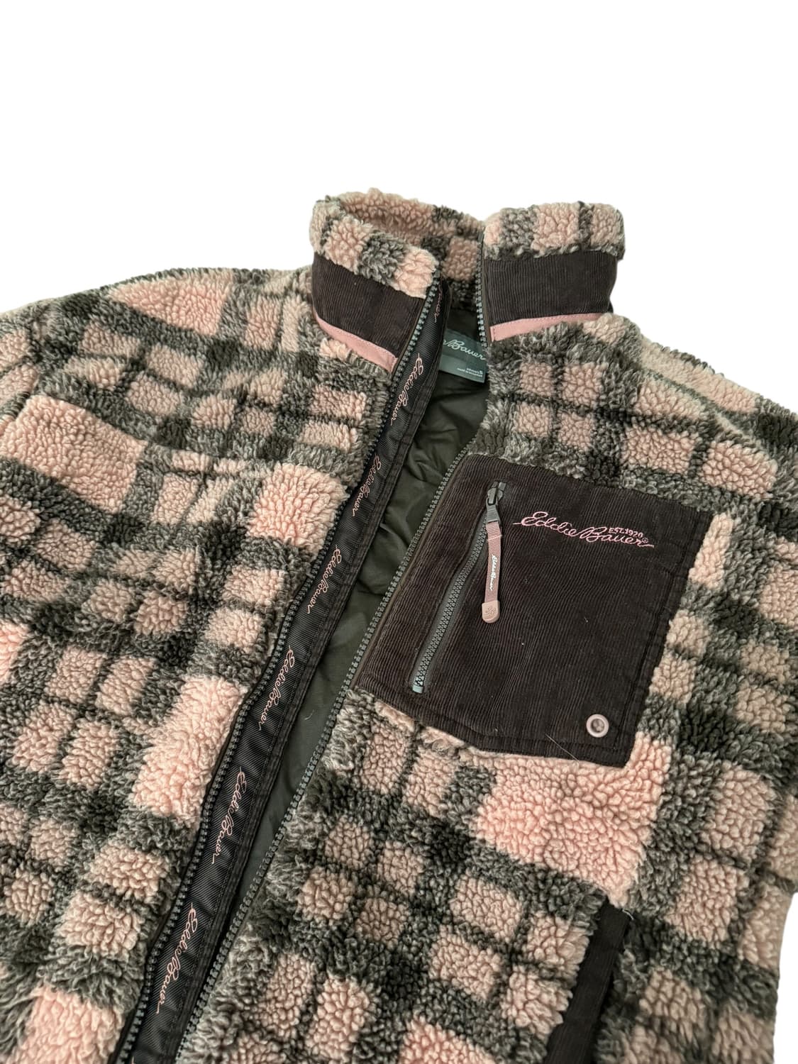 에디 바우어 딸기초코 플리스 집업 상품이미지6