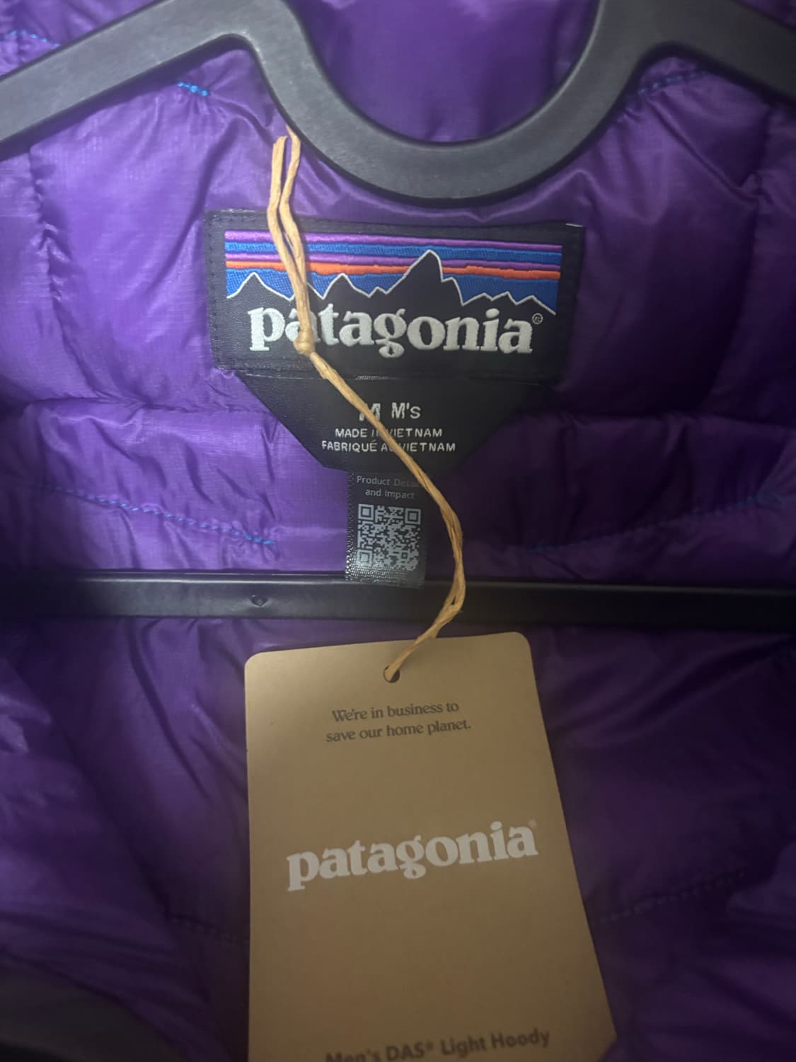 [M] 파타고니아 다스 라이트 후디 포지 그레이 상품이미지2