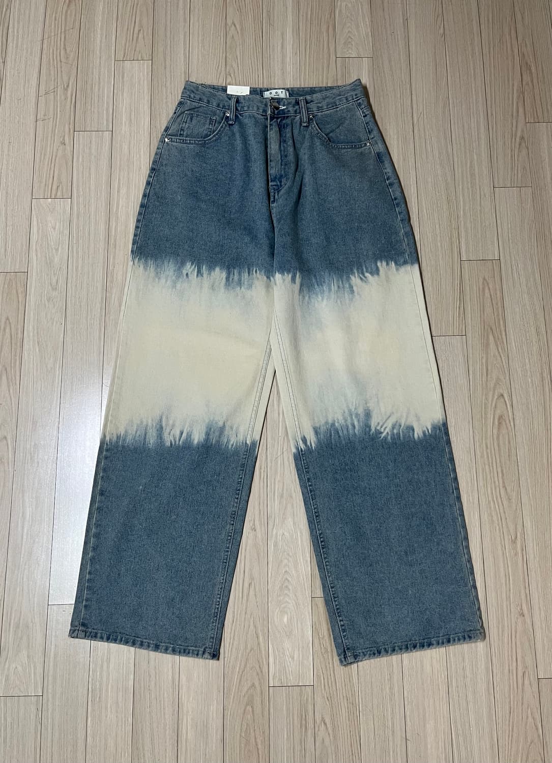 OOT 와이드 청바지 오오티 그라데이션 데님 (새상품) 상품이미지1