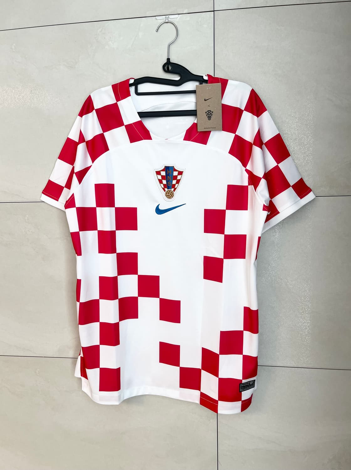 새상품 나이키 22-23 크로아티아 홈 유니폼 [XL] 상품이미지4