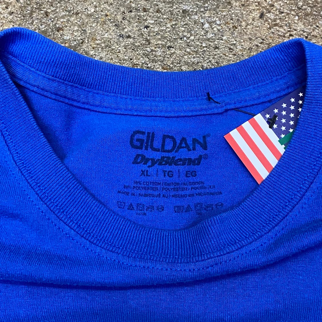 미국 빈티지 데이지499 길단 프린팅 반팔티 락티셔츠 상품이미지4