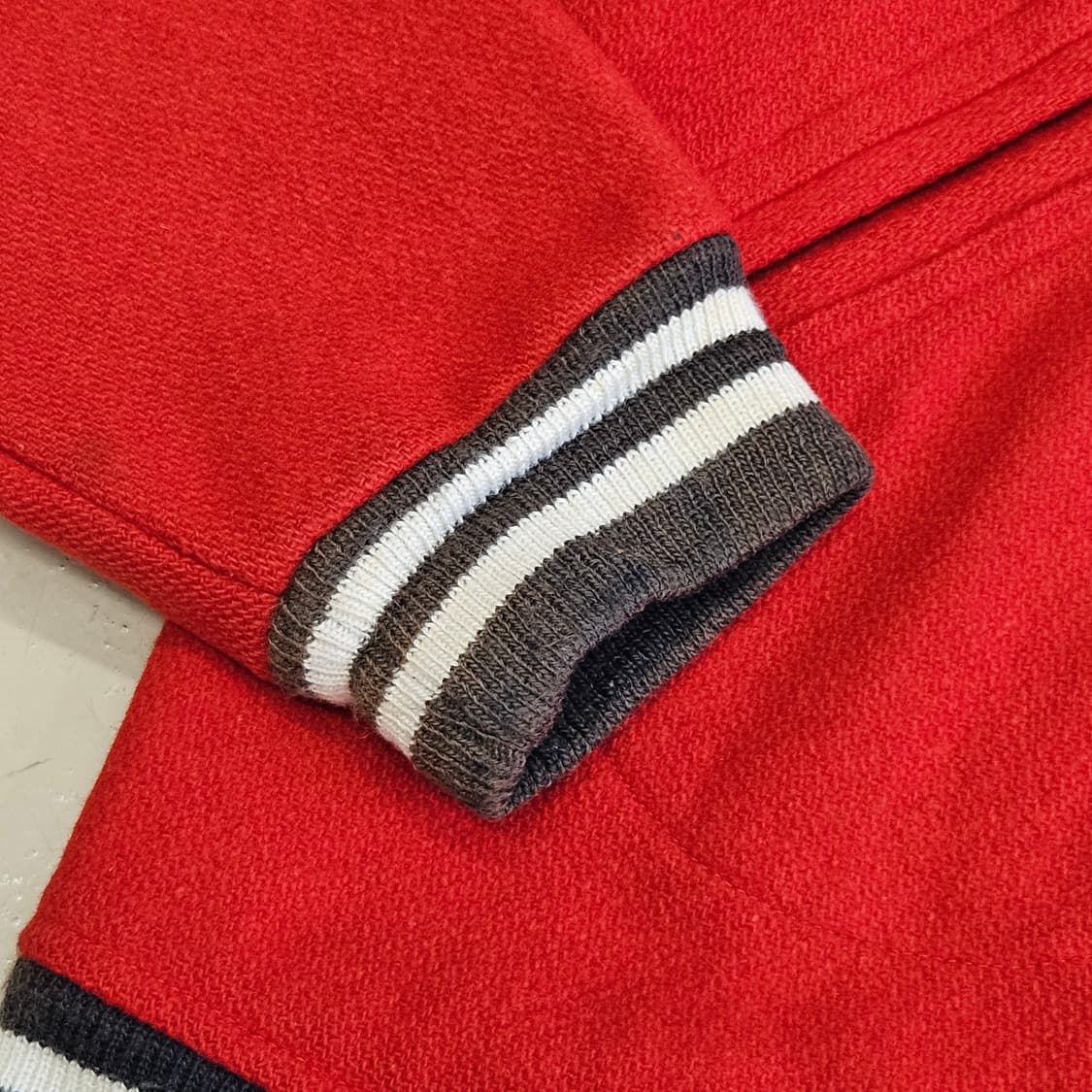 00's supreme 빈티지 슈프림 뉴욕 울 바시티 자켓 M~L 상품이미지4