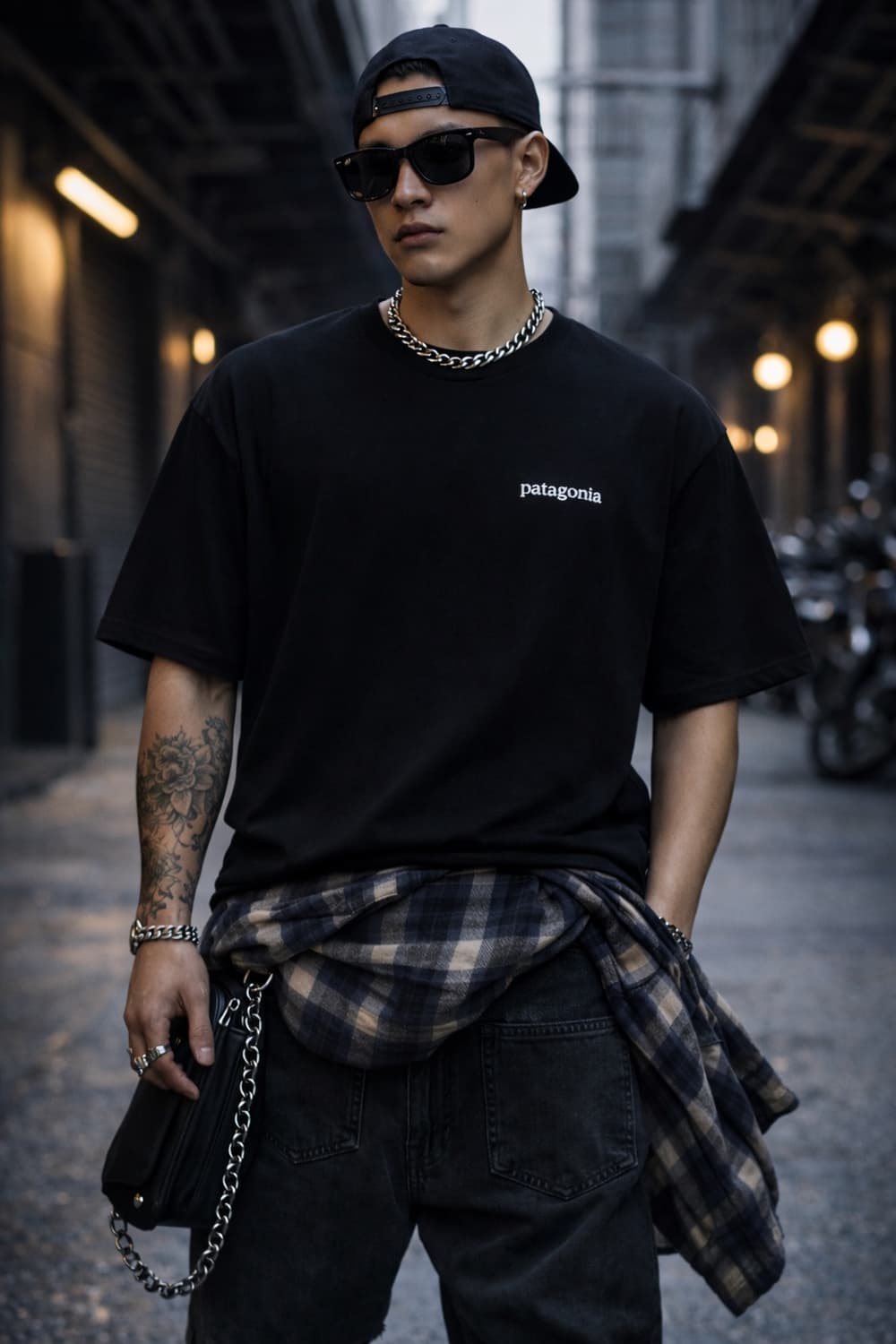 Patagonia 파타고니아 반팔 티셔츠 (블랙) 상품이미지2