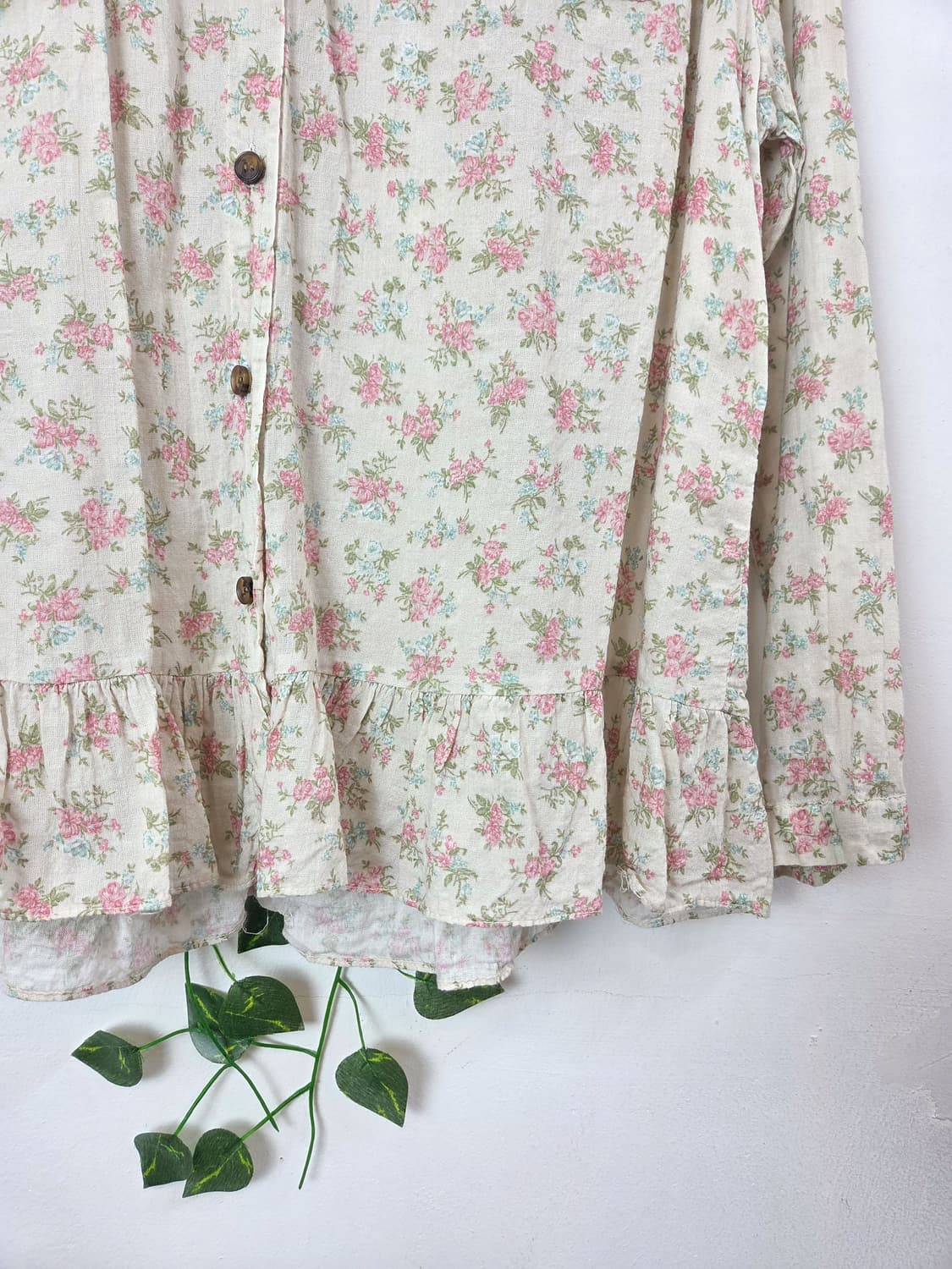 잔꽃 코지 블라우스 상품이미지3