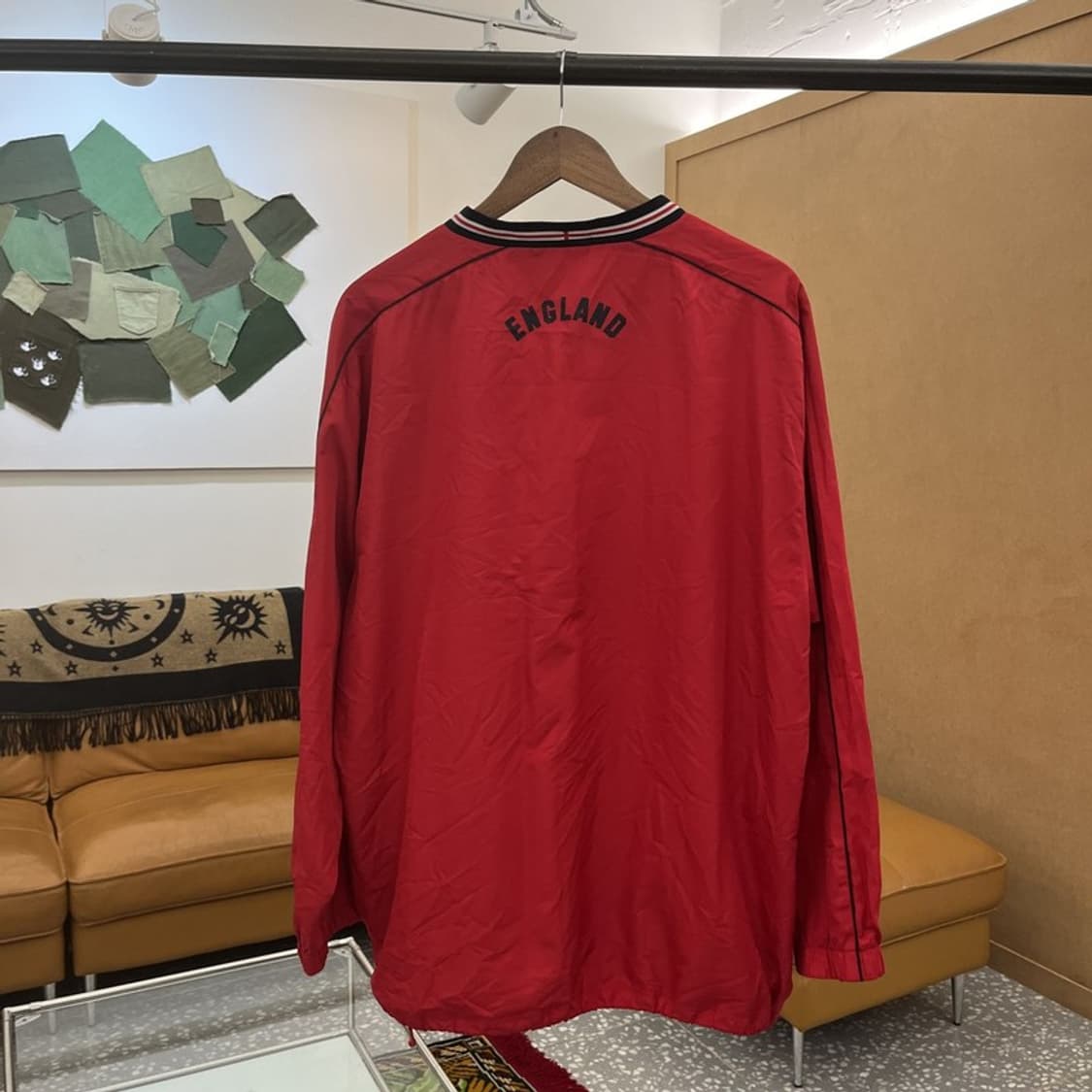 엄브로 올드스쿨 오버핏 웜업 바람막이 105 C05829 상품이미지2
