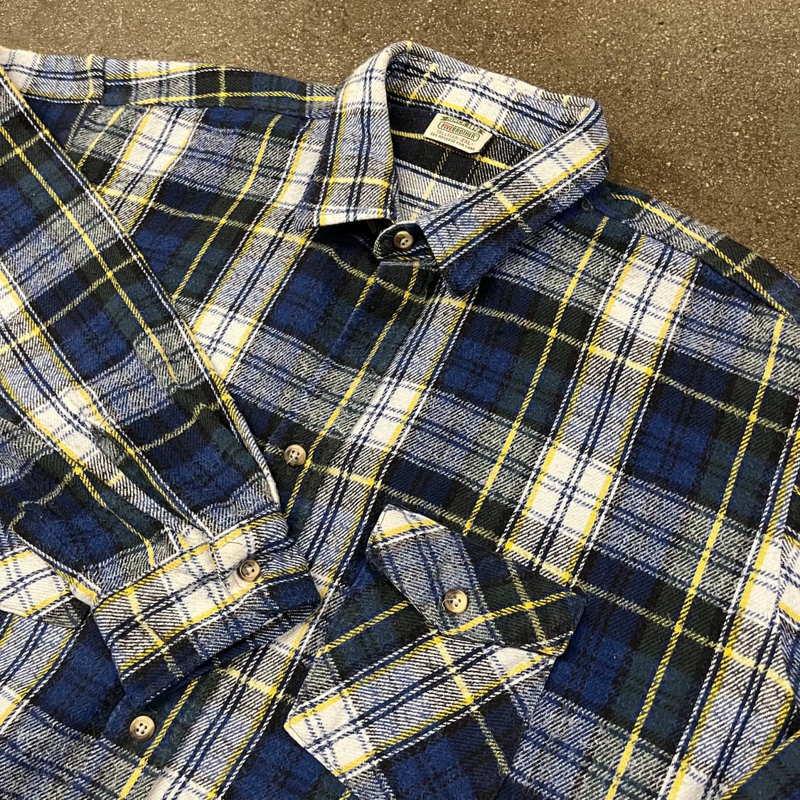 Five brother 헤비 플란넬 셔츠 (110) 상품이미지4