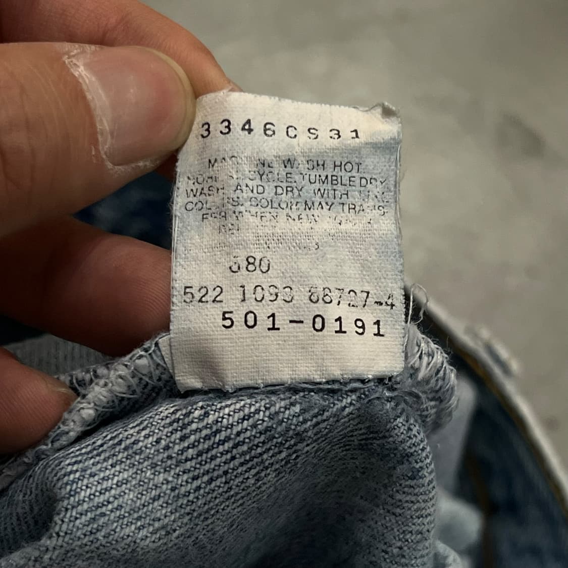  USA 리바이스 501 데님팬츠 y13949 상품이미지10