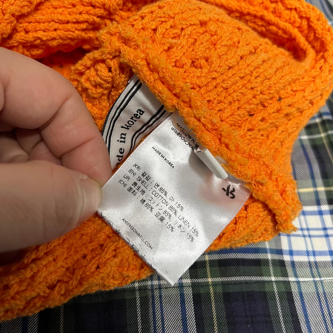 앤더슨벨 Andersson Bell 홀터넥 니트 탑 상품이미지4