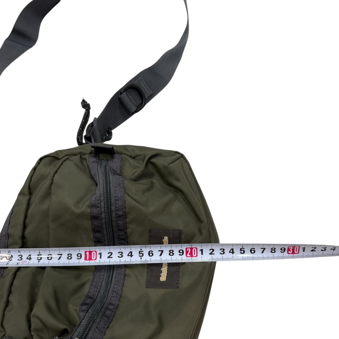 디스이즈네버댓 코듀라 나일론 크로스백 가방 올리브 그린 상품이미지8