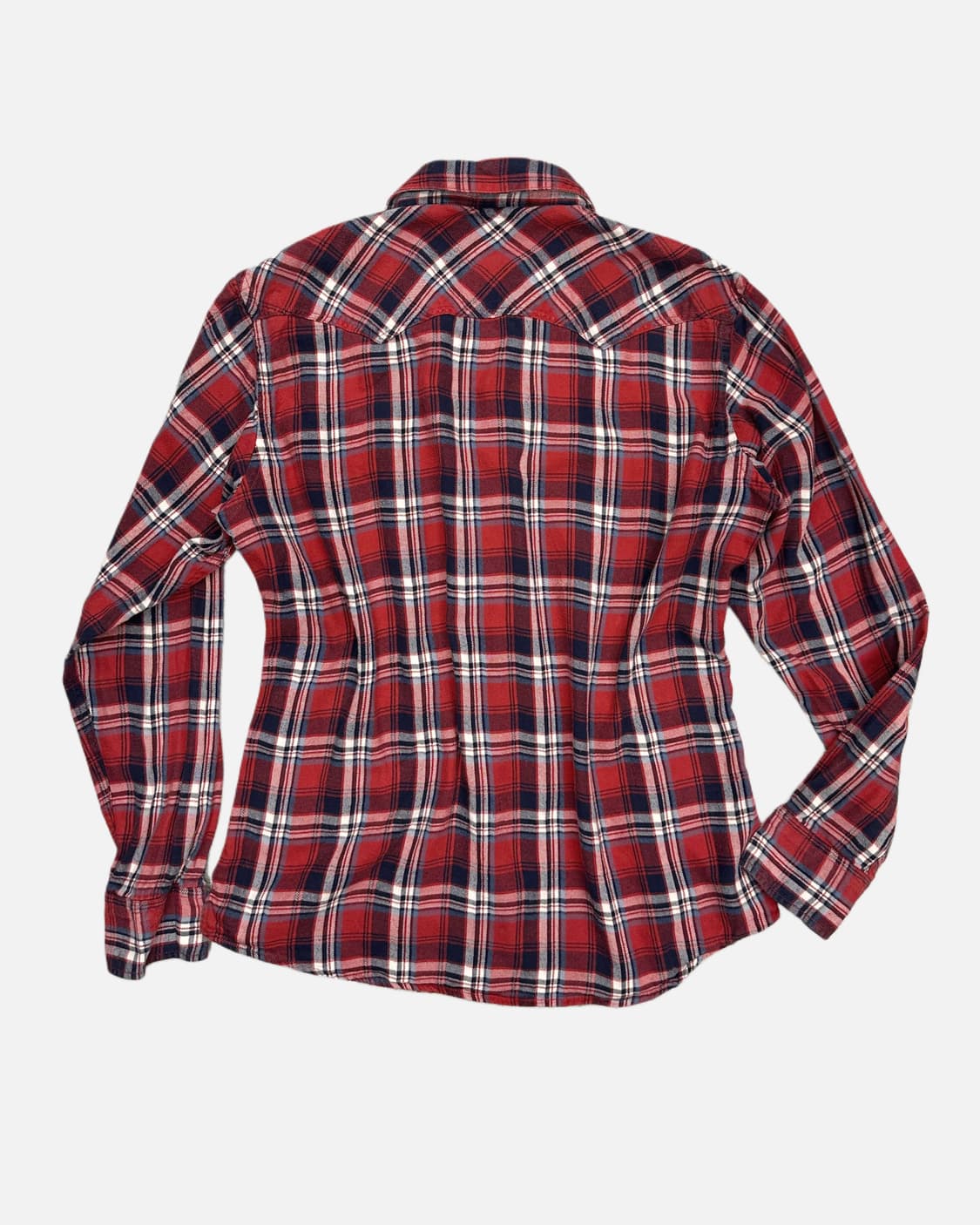 BACK NUMBER western red check shirt 상품이미지4
