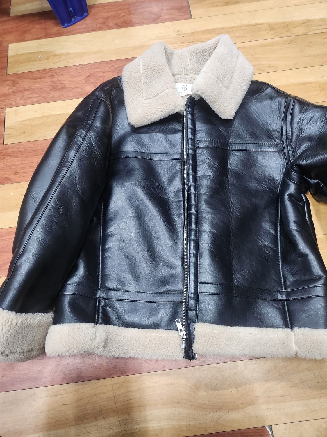 오브제 모양털자켓 상품이미지7