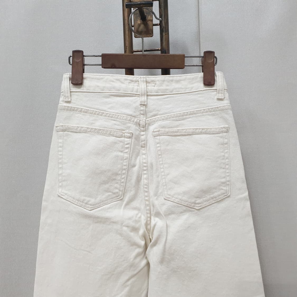 메종드이네스 데님 팬츠 (아이보리 24정도) 상품이미지4