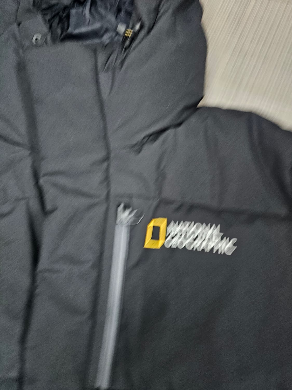 내셔널지오그래픽 블랙 구스다운 롱패딩 상품이미지4