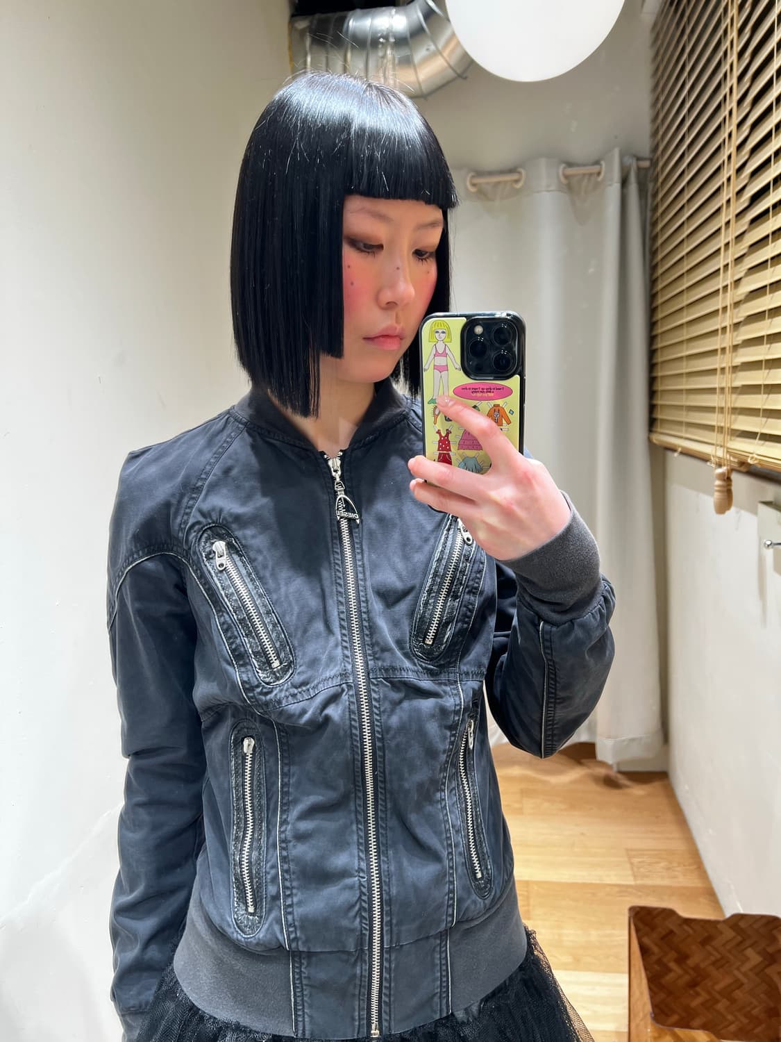 디젤 블랙 자켓 상품이미지2