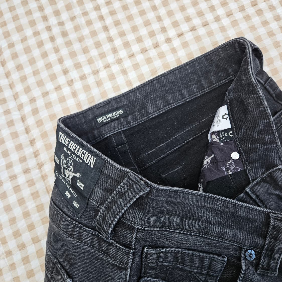 트루릴리젼 기모 스판 청바지 남자32 상품이미지2