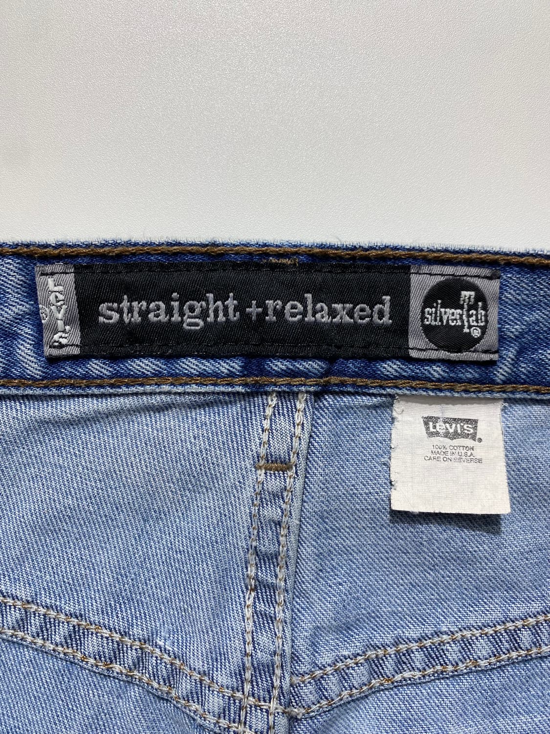[30] 90s Levi's 리바이스 실버탭 릴렉스 스트레이트핏 데님팬츠 상품이미지7