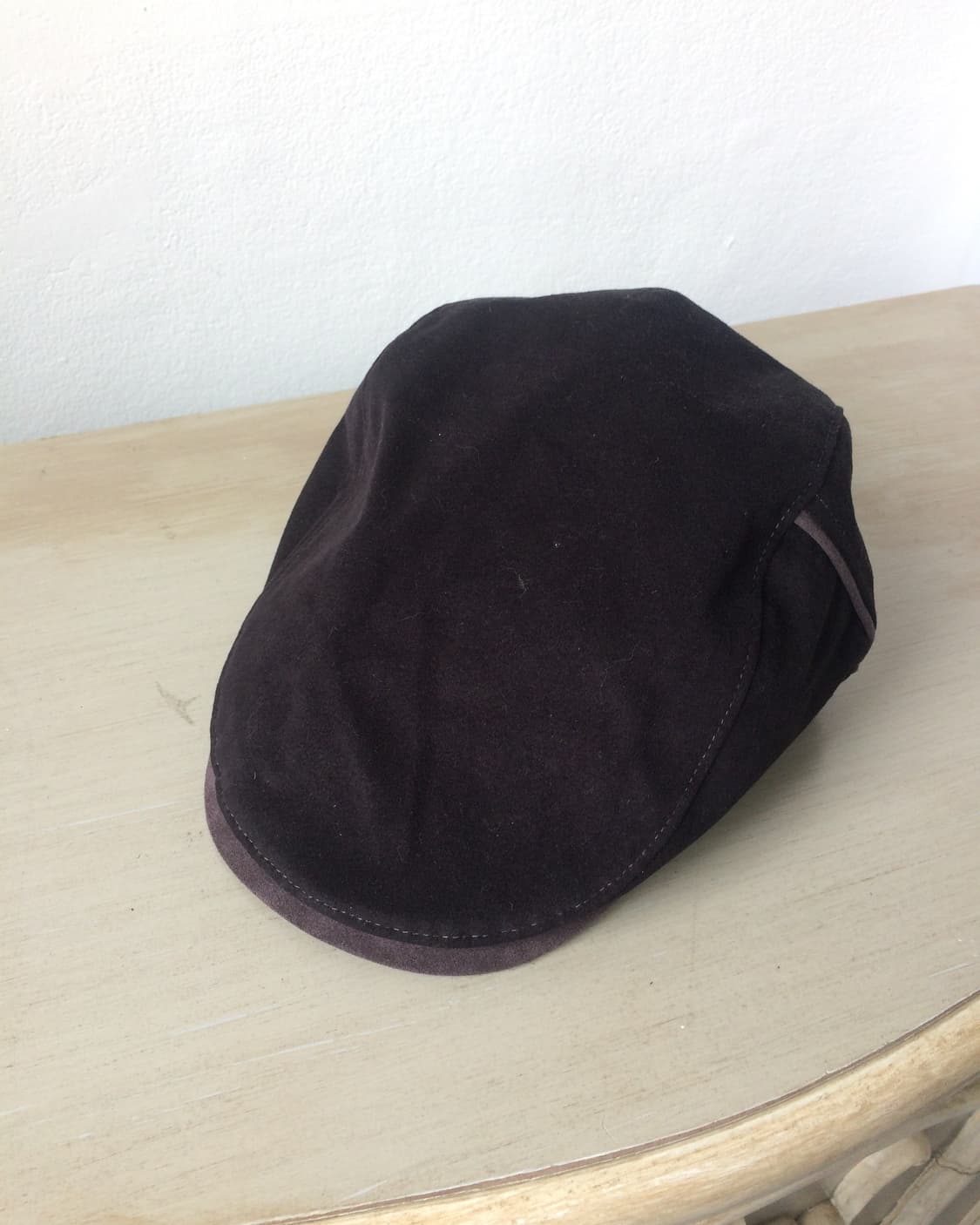 fake suede hunting cap 상품이미지3