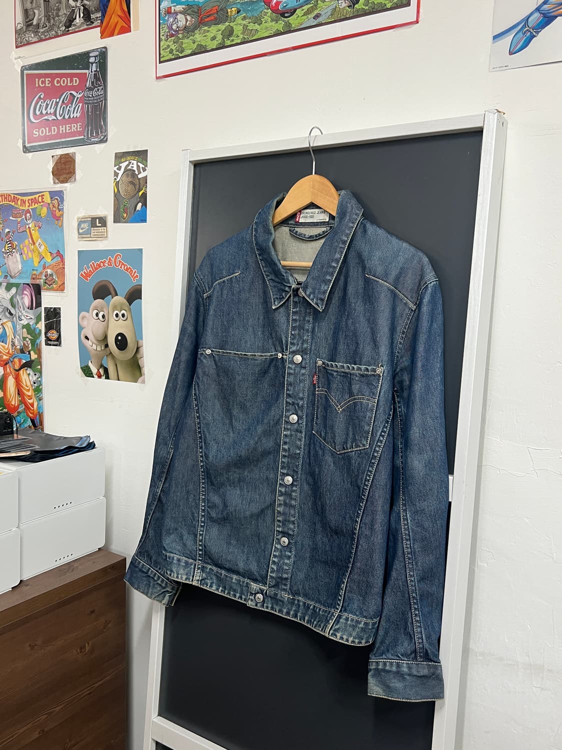 Levis 리바이스 엔지니어드 데님 트러커 자켓 상품이미지1