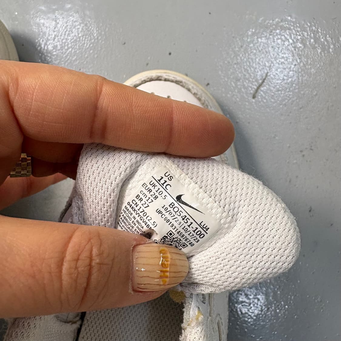 170 나이키 키즈 코트 버로우 운동화 0406J 상품이미지9