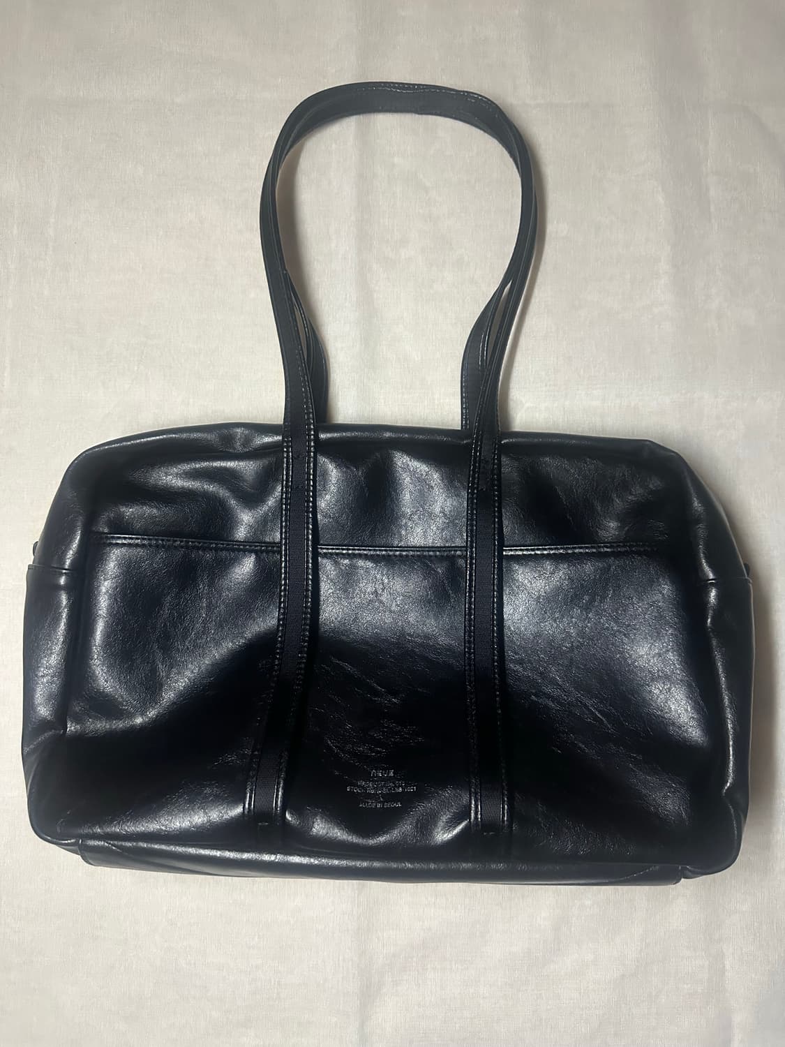 노이에 레더보스턴백 상품이미지2