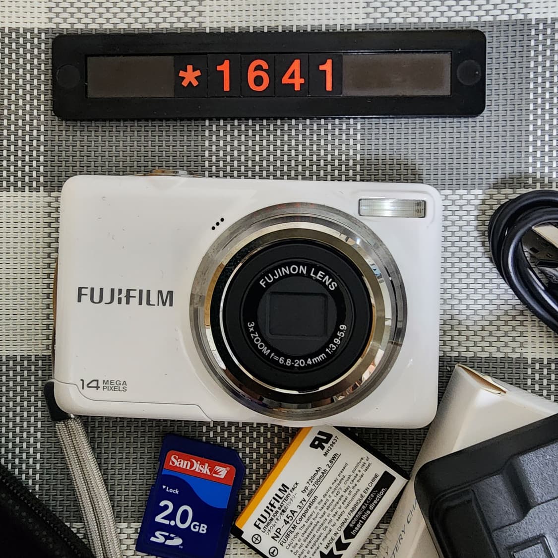 후지 파인픽스 JV 300 디지털카메라 파우치포함 상품이미지2