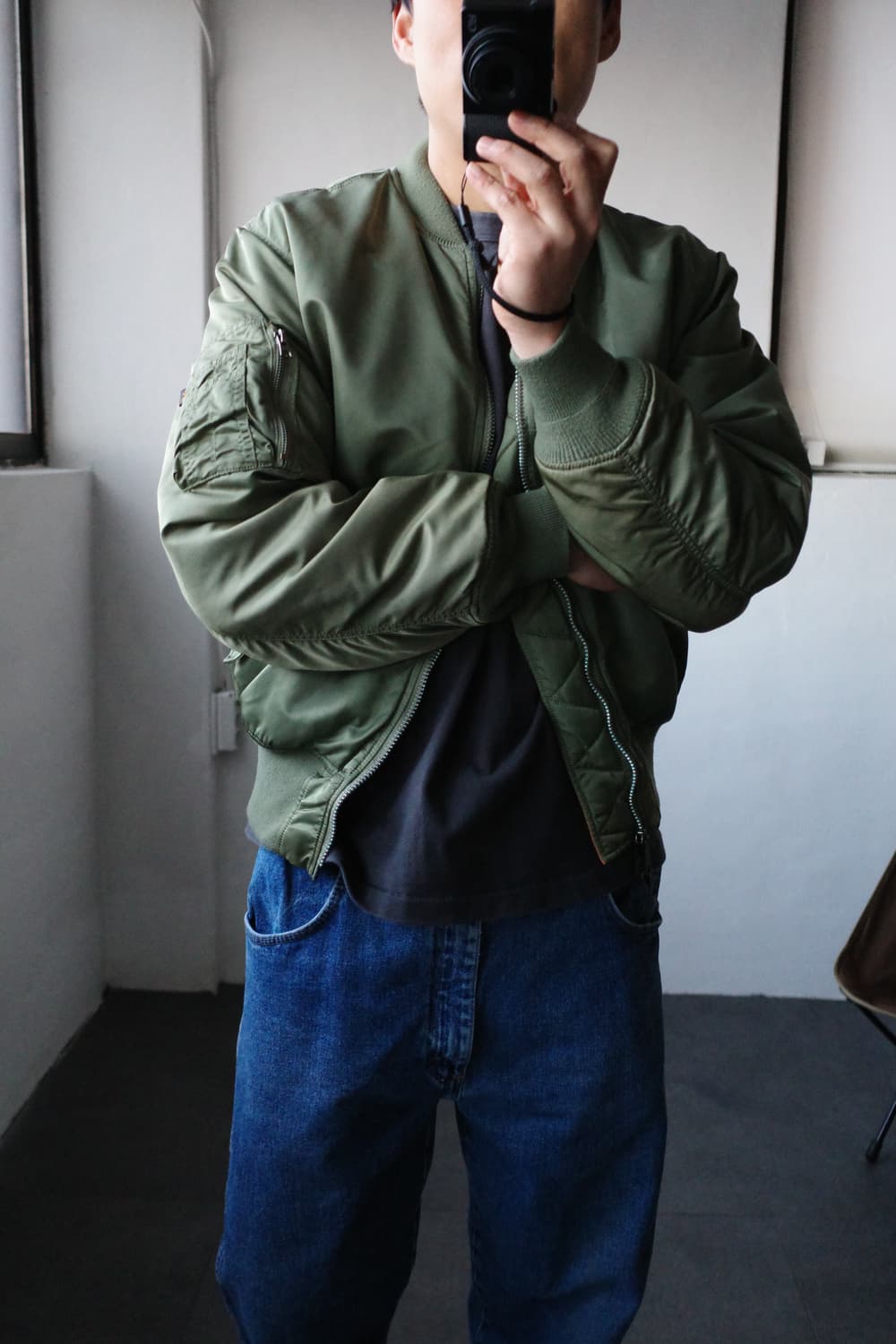 알파 인더스트리 MA-1 자켓 상품이미지2