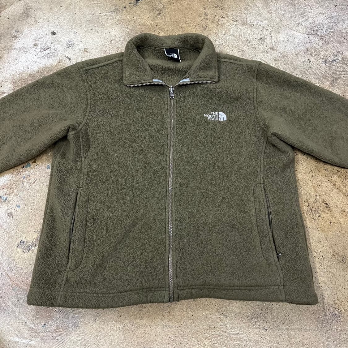 노스페이스 카키 후리스 100 상품이미지3