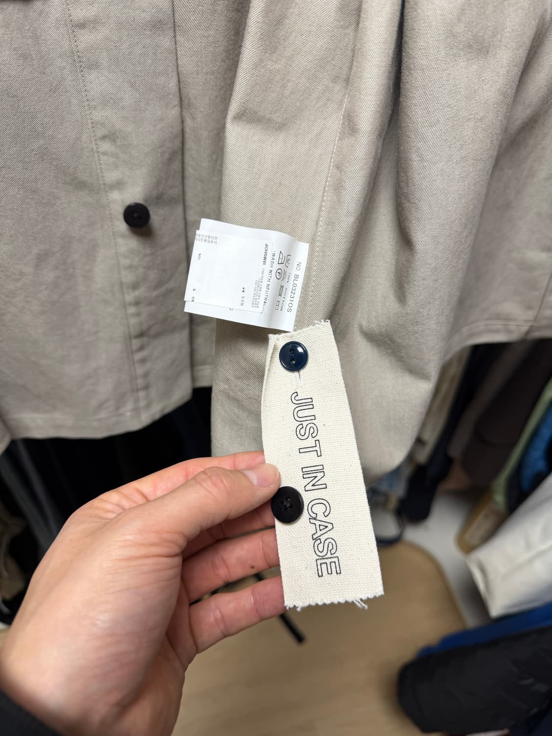 still by hand(스틸바이핸드) 더블포켓오버셔츠Shirt 상품이미지4