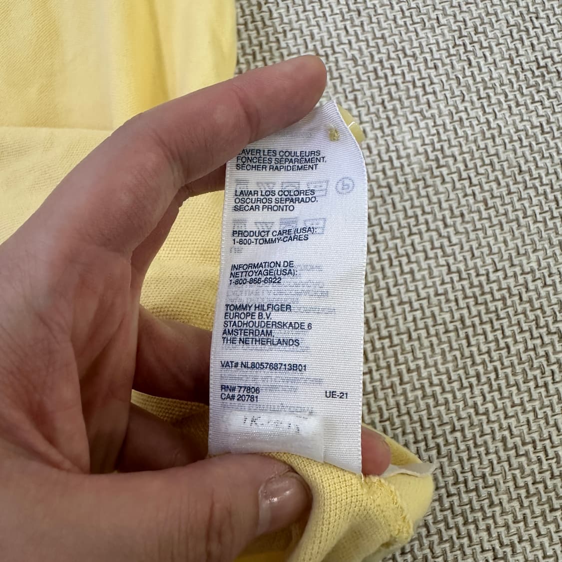 L 타미힐피거 반팔 폴로 카라티 0410D 상품이미지3