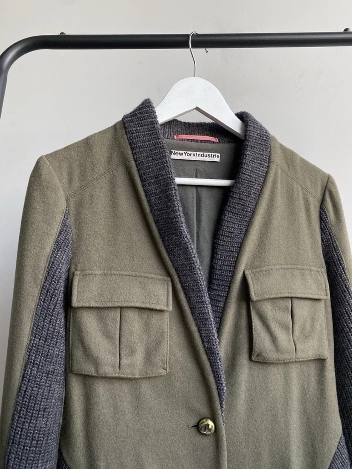 Kostas Murkudis 울캐시미어 패널 자켓 상품이미지2