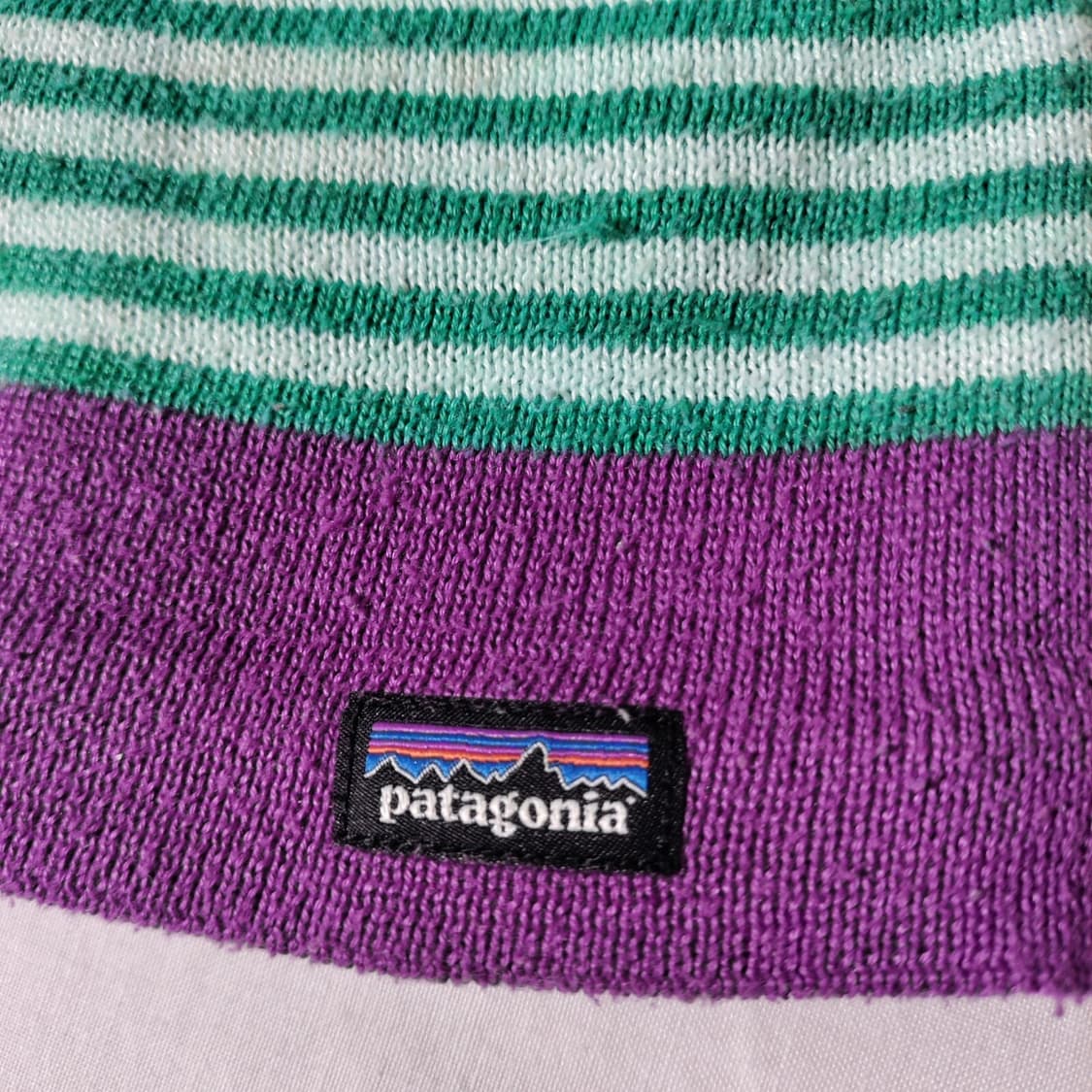 파타고니아 스트라이프 니트 비니 상품이미지2