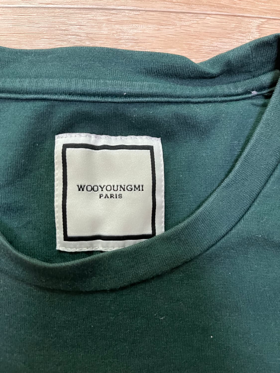 우영미 백로고 반팔 상품이미지2
