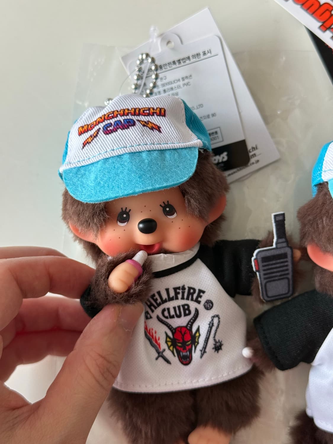 🧢얼굴예쁜개체✨ 나나 PICK 기묘한이야기 몬치치 키링 상품이미지3