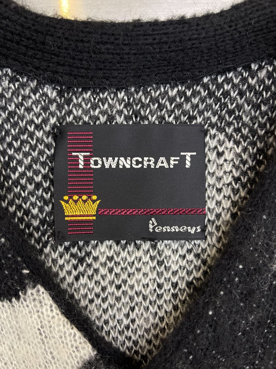  타운크래프트 아크릴 밀크 카우 가디건 상품이미지6